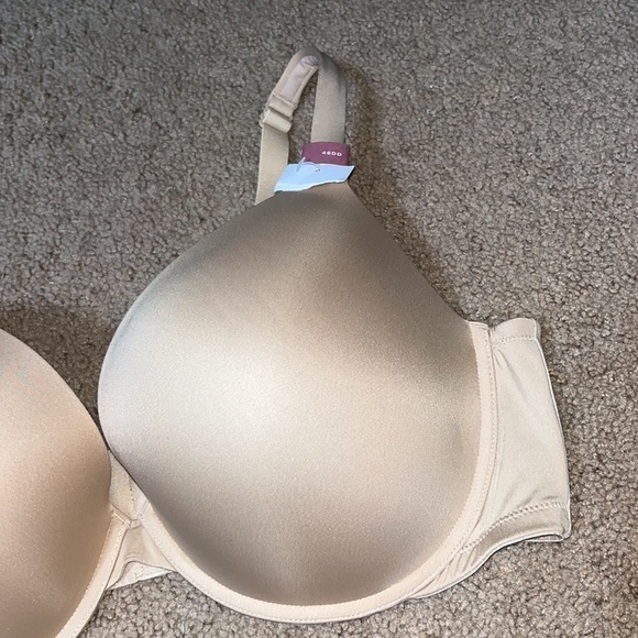 Lane Bryant Cacique Smooth Boost Plunge Bra 46DD - Picture 5 of 11